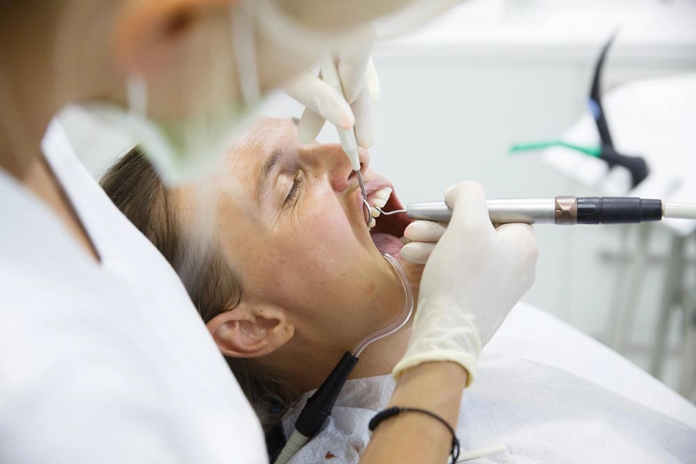 Patient-Getting-Gum-checked