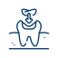 Dental filing icon