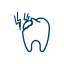 Dental whitening icon